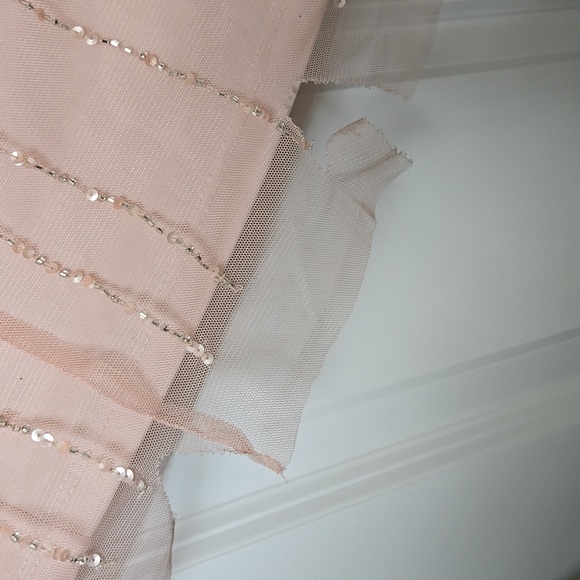 BHLDN Adrianna Papell Brooklyn Dress Blush - Picture 7 of 7